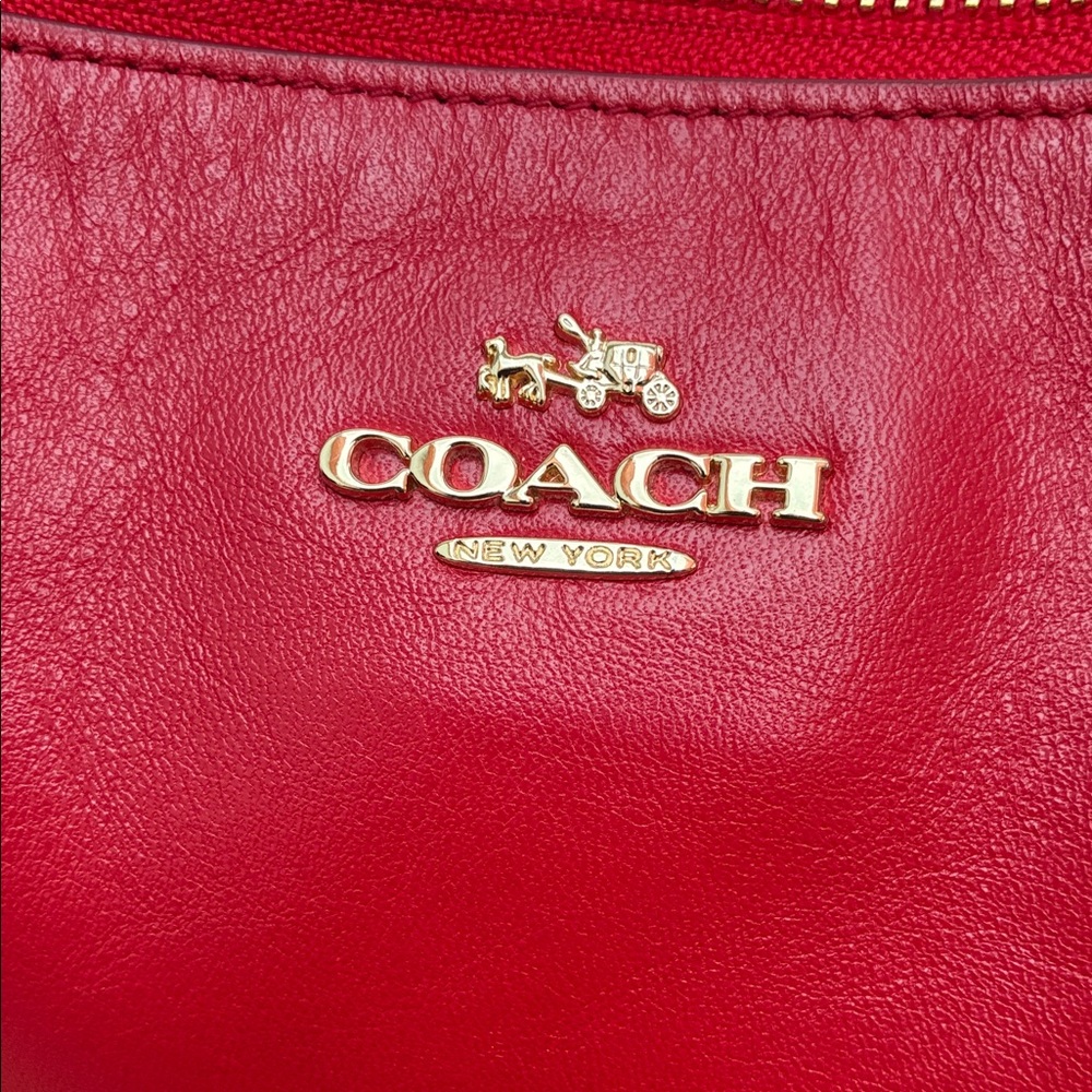 Coach Vibrant Red Crossbody Bag - Picture 3 of 11